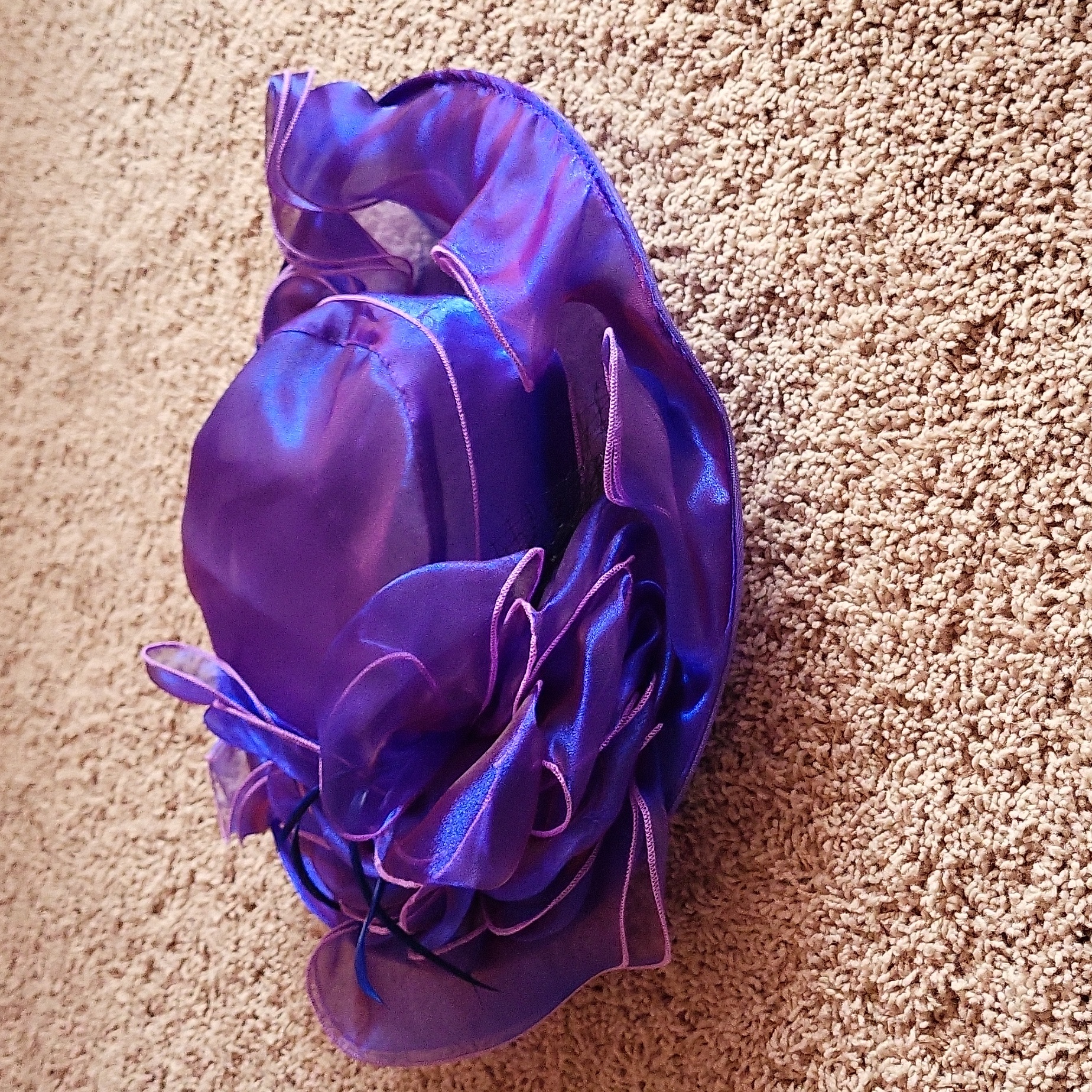 Purple Hat Kentucky Derby Hat